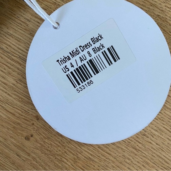 Princess Polly - Trisha Midi Dress in Black - Picture 5 of 8